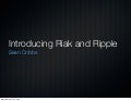 Introducing Riak and Ripple