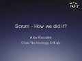 Introducing scrum into your organization   ibelis