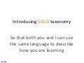 Introducing solo