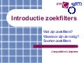 Introductie Zoekfilters [NL]