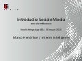 Introductie Social Media voor uitzendbureaus