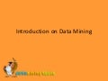 Introduction to data mining