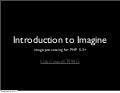 Introduction to Imagine