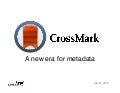 Introduction crossmark publishers