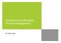 Introduction to Business Process Management