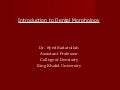 Introduction to dental morphology