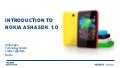 Introduction to Nokia Asha SDK 1.0 (beta)
