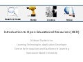  Introduction to open educational resources 2013