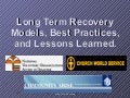 Introduction To Organizing And Effective Long Term Recovery Process In Disaster Affected Communities