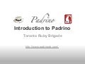 Introduction to padrino