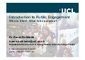 SCC 2012 Introduction to public engagement (Karen Baltitude)