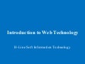 Introduction To Web Technology