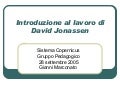 Introduzione al lavoro di David Jonassen