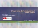 Introduzione EUPL in Istat