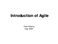 Intro Of Agile