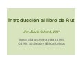 Introducción al libro de Rut