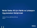 Intro to Apps with Maps for Series 40 (Turkish)