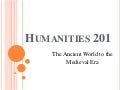 Intro to humn 201 
