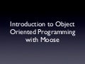 Intro To Moose