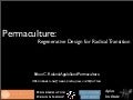 Permaculture: Regenerative Design for Radical Transition