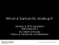 Introduction to the semantic web: SMX Israel 2013