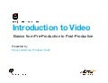 Making a Video for Nonprofit Communicators