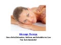 Intuitive Bodywork Massage Therapy - Our Services