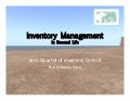 Inventory Management in Second Life