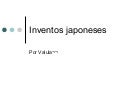 Inventos Japoneses