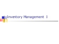 Inventry Management