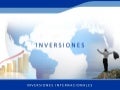 Inversiones Internacionales