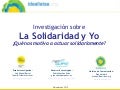 Estudio de Opinión Online - Red Social Idealistas