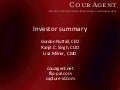 Investor Slideset