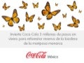 Invierte Coca-Cola 3 millones de pesos en vivero para reforestar reserva de biósfera de la mariposa monarca