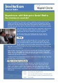 Invitation enterprise social media roundtable rapid circle