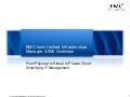 Ionix Unified Infrastructure Manager (Uim) Overview For Cisco Tv Feb10