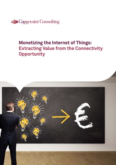 Monetizing the Internet of Things: ...