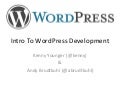 Getting Started With WordPress Development