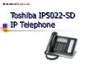 Toshiba IP5022-SD IP Telephone
