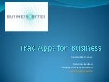 iPad Apps For Business