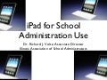 iPad for School Administrators