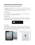 iPad handout