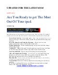 Ipad video lessons