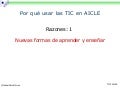 Por qué usar las TIC en AICLE
