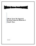 IPhone Game Development