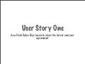 iPhone UI Paper Prototype - User Story One