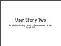 iPhone Paper Prototype - User Story Two