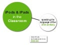 Ipods in the classroom for NCSS
