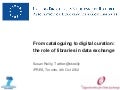 From metadata to data curation: the role of libraries in data exchange