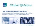 Ipsos Global @dvisor 27: The economic pulse of the world